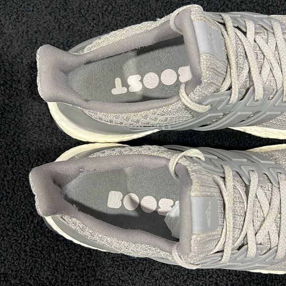 🔥🔥 ADIDAS Ultraboost 4.0 Grey Womens Running Shoes Sneakers Sz 7 - EUC - Picture 8 of 13